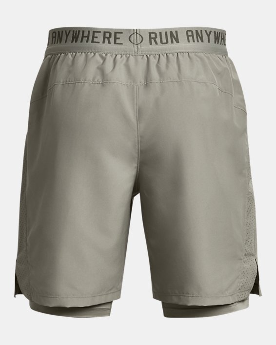 Men's UA Run Everywhere Shorts, Green, pdpMainDesktop image number 6